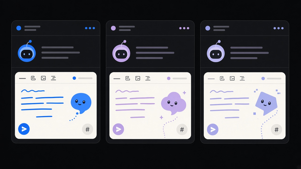 A side by side comparison of named AI email tools, each drafting a reply inside a simple inbox mockup